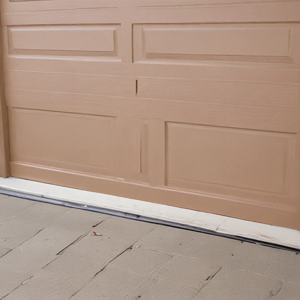 Garage Door Threshold Seal Replacement: Sealing Out the Cold